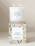 Custom Text Forever Remembered Scented Candle - Image 