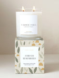 Candle with gift box. - Image 