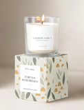 With Sympathy Small Heart Garden & Scented Candle - Image 