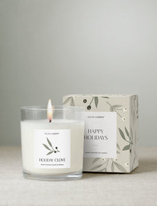 Holiday Bliss Garden & Soy Candle & Matches