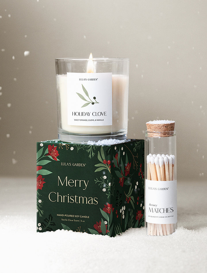 Christmas Bliss & Candle & Matches
