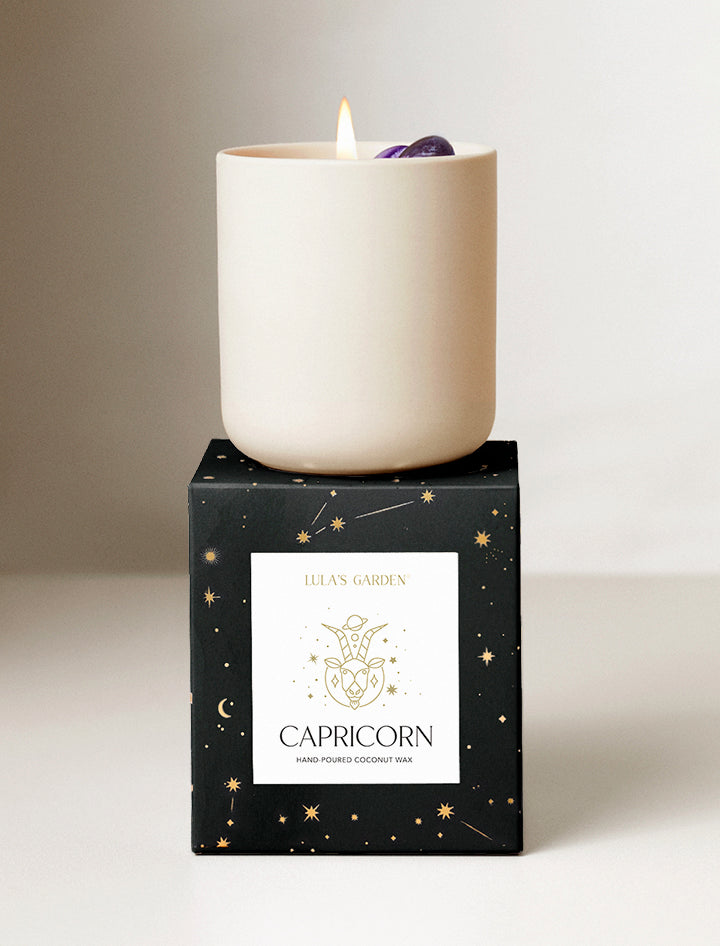 Zodiac Scented Candle | Succulent Gifting | Lula's Garden | Gemini
