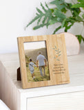 Condolence Bamboo Picture Frame - Image 