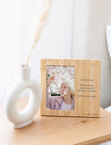 Custom Design Bamboo Picture Frame - Image 