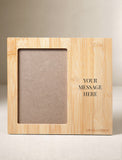 Custom Design Bamboo Picture Frame - Image 
