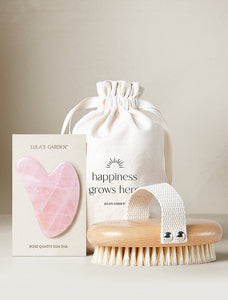 Holiday Dry Brush & Gua Sha