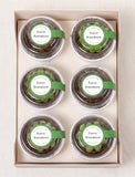Lula's Favors 6-Pack Succulents - In Loving Memory - Image 