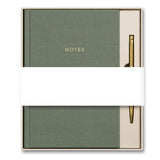 Notebook & Gold Pen Set - Image 