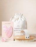 Dry Brush & Gua Sha & Quartz Heart