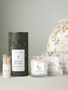 Holiday Shower Steamer & Candle & Matches