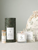 Holiday Shower Steamer & Candle & Matches