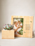 With Sympathy Bamboo Petite Garden & Picture Frame - Image 