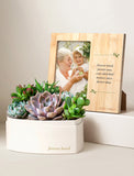 Condolence Heart Garden & Picture Frame - Image 