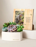 Condolence Heart Garden & Picture Frame - Image 