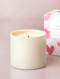 Candle with gift box.