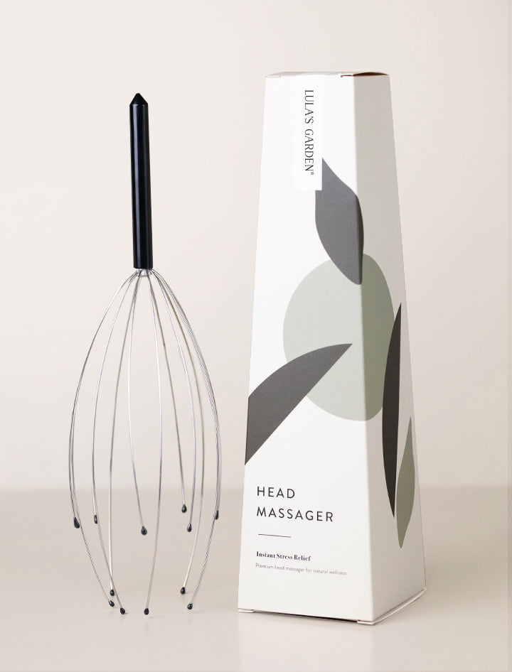 Head massager and gift box. 
