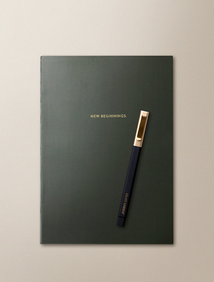 New Beginnings Journal Notebook & Pen