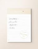 ‘Here We Grow' Notepad